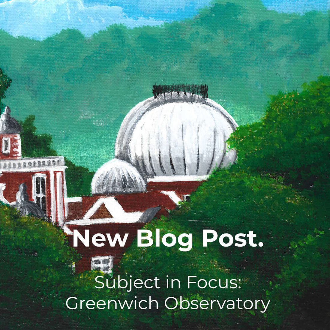 Paintings in Focus: Greenwhich Observatory.