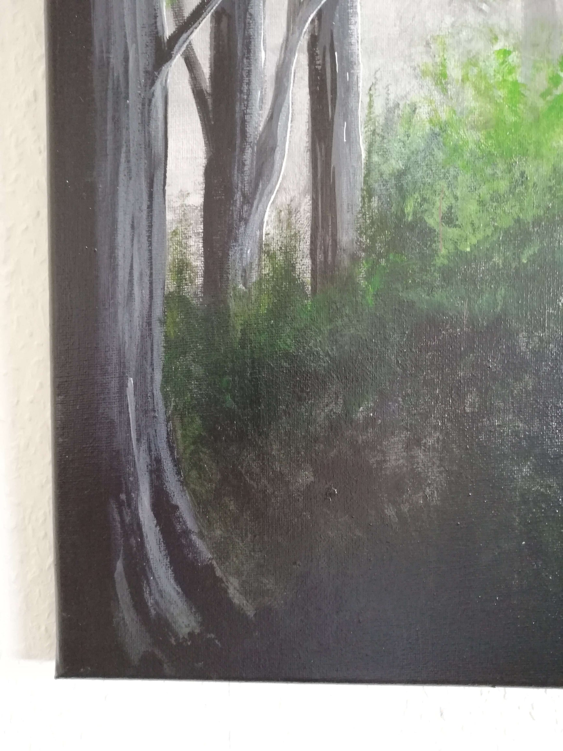 Call of the Wild, ©Ian Garrett 2020. Acrylic on Canvas 20 x 16 inches.