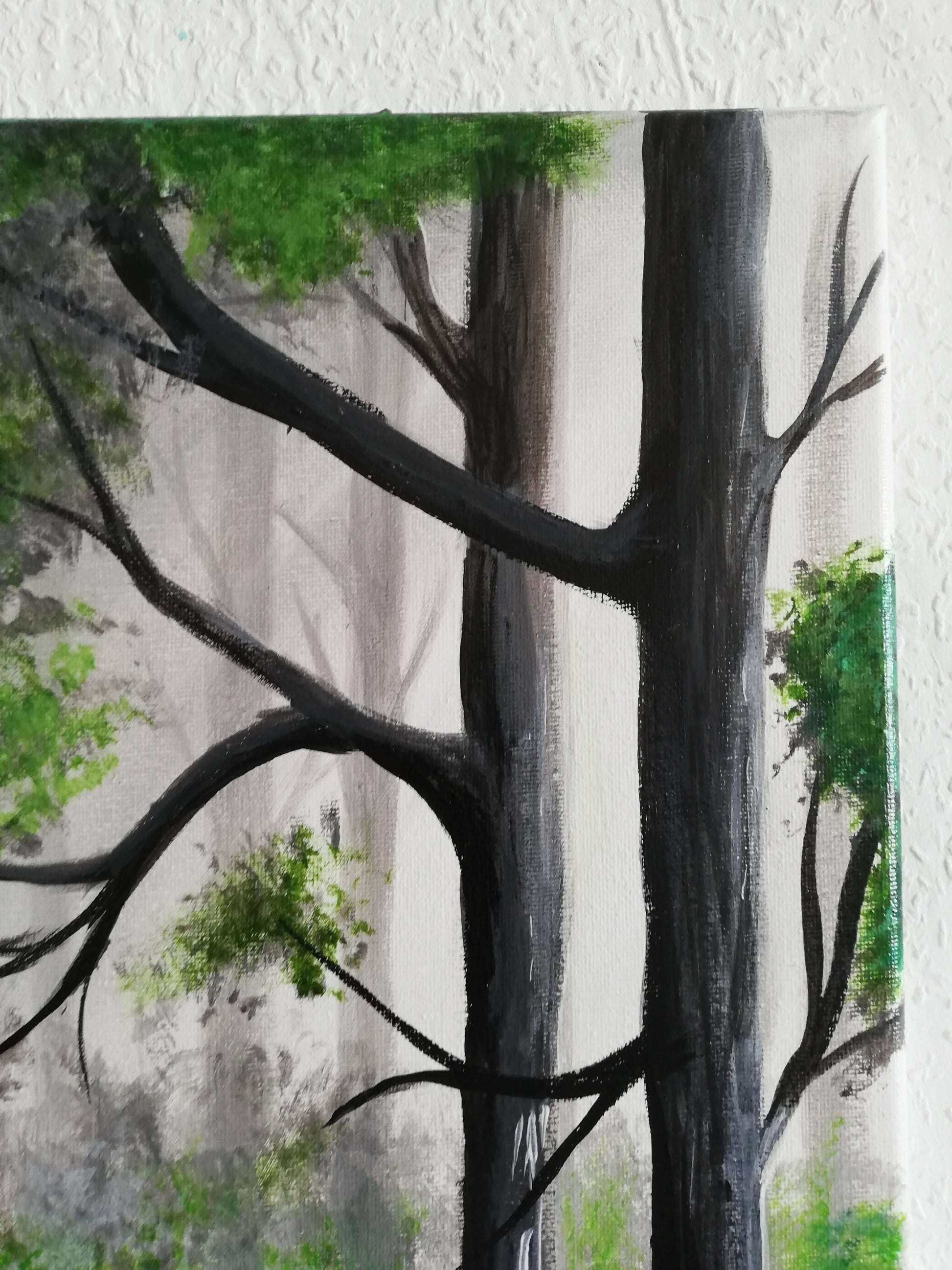 Call of the Wild, ©Ian Garrett 2020. Acrylic on Canvas 20 x 16 inches.