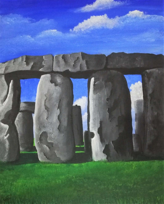 Painting in Focus: The Mystique of Stonehenge Revealed