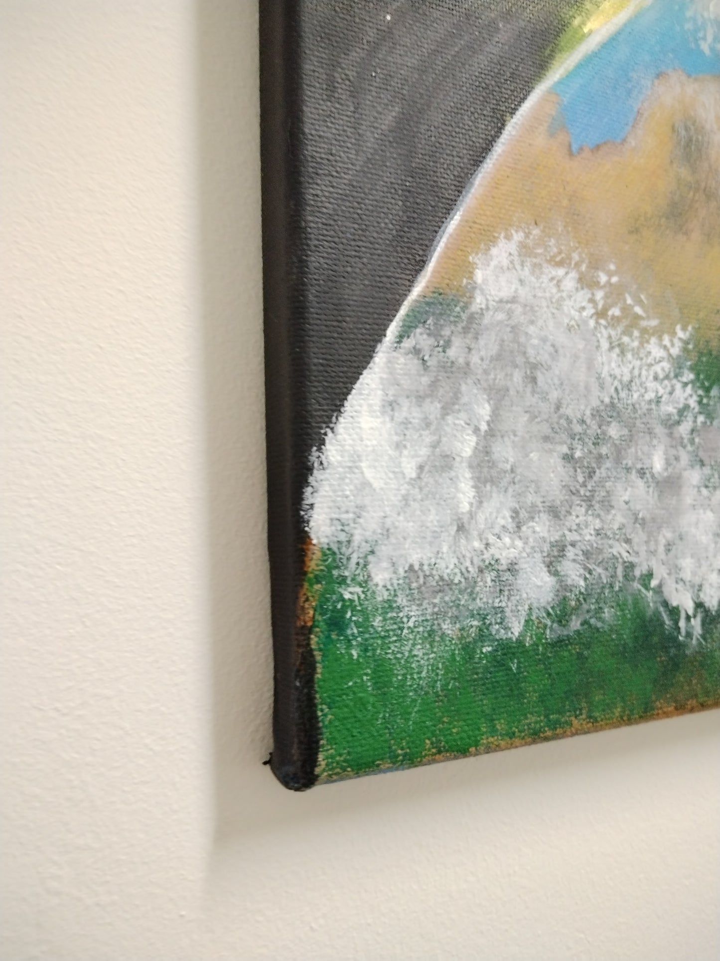Cradle of Civilisation. 16x12 Acrylic painting by Ian Garrett