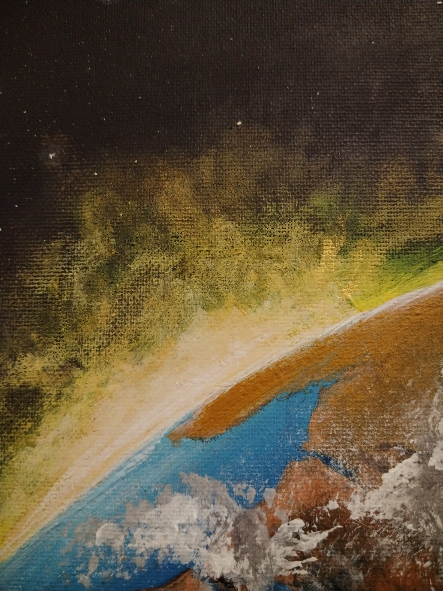 Cradle of Civilisation. 16x12 Acrylic painting by Ian Garrett